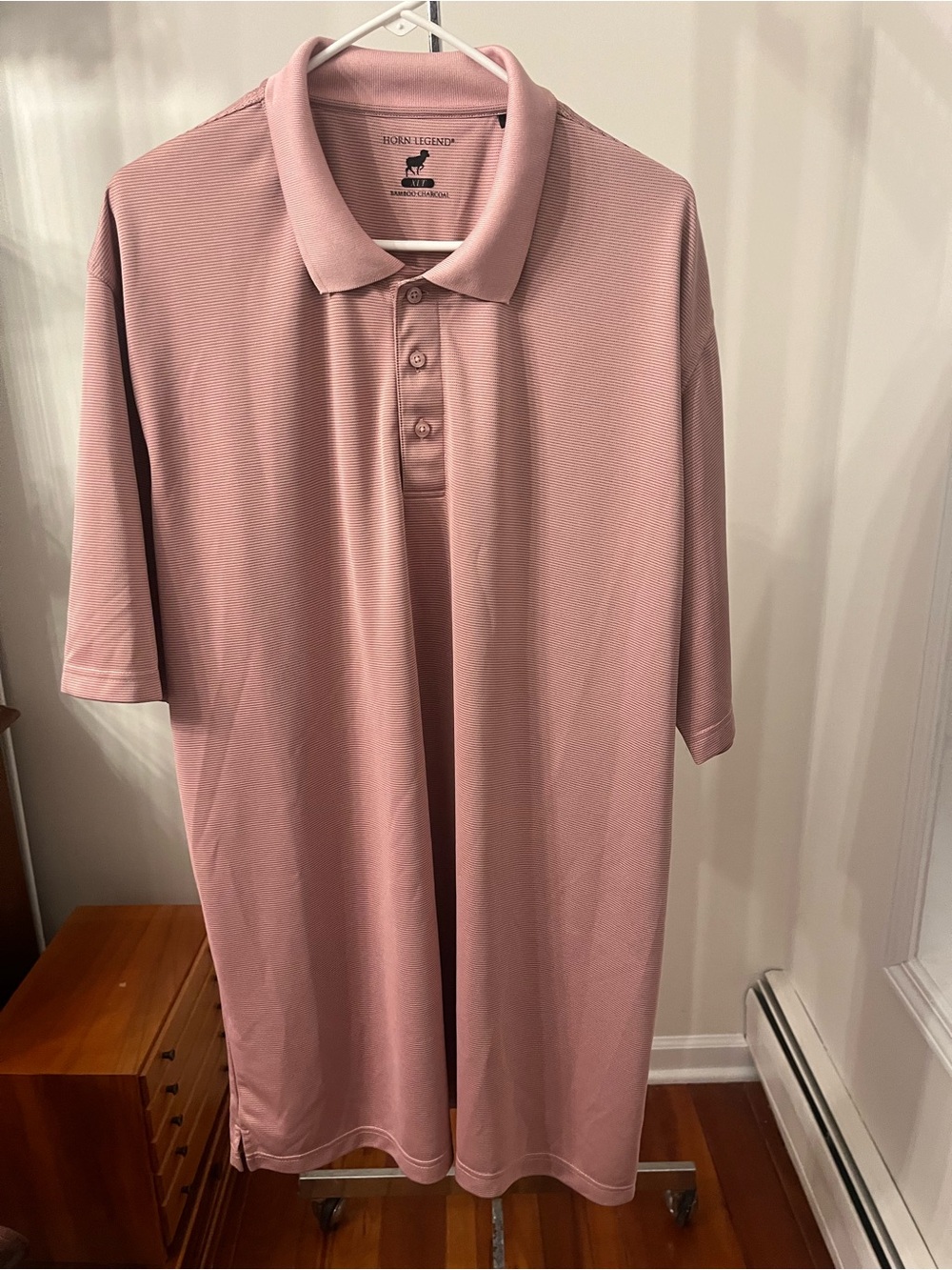 Men’s Horn Legend Pink Polo Shirt XLT